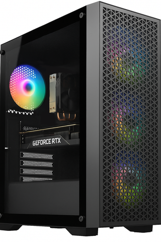 ALLEGIANCE Gaming Workstation Desktop PC: Intel® 18-Core Xeon/i9, RTX 3060 TI, Up to 128GB RAM and 2TB SSD